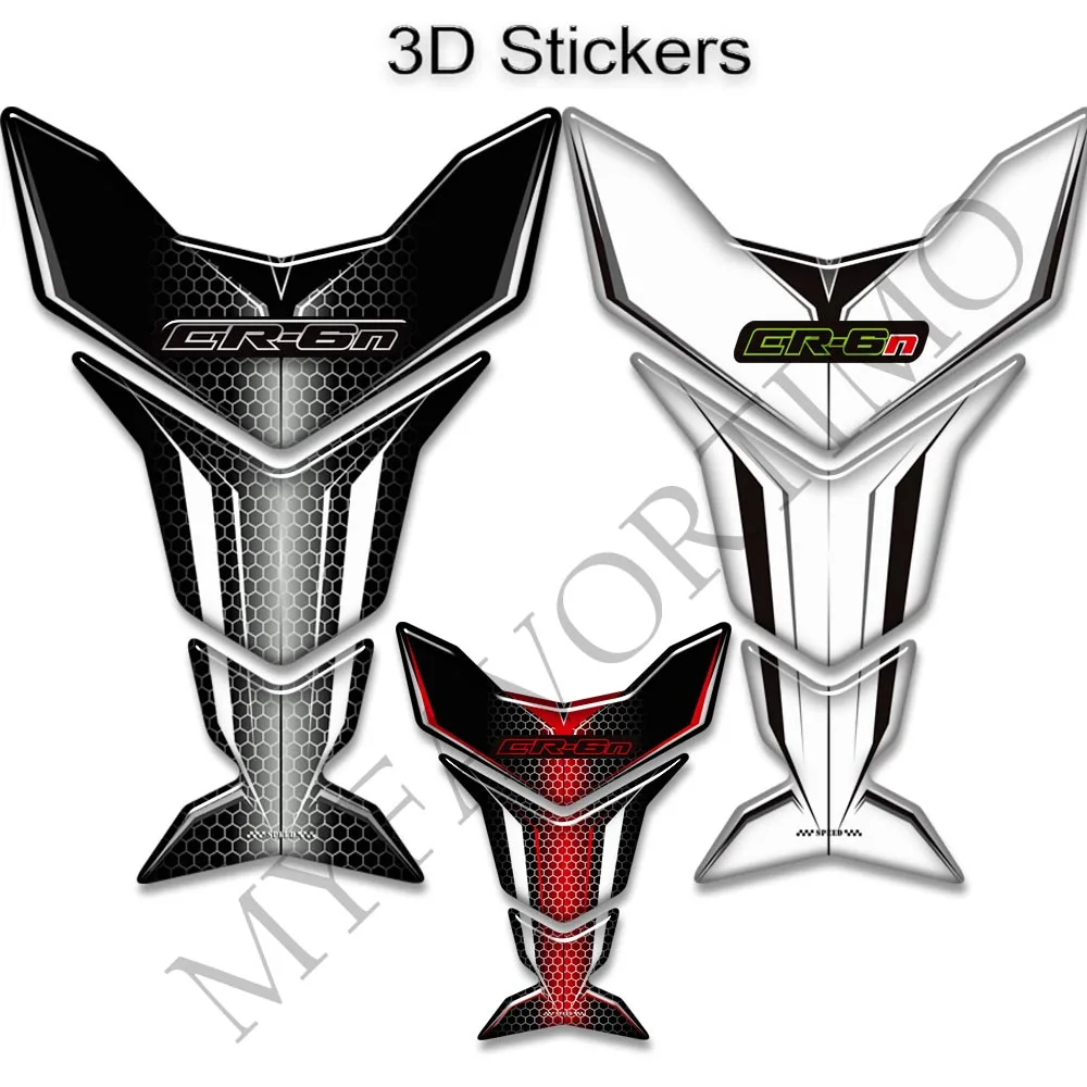 

For Kawasaki ER6N ER-6N ER 6N 2016 2017 2018 2019 2020 2021 Emblem Fuel Oil Kit Knee Protector Stickers Decal Tank Pad