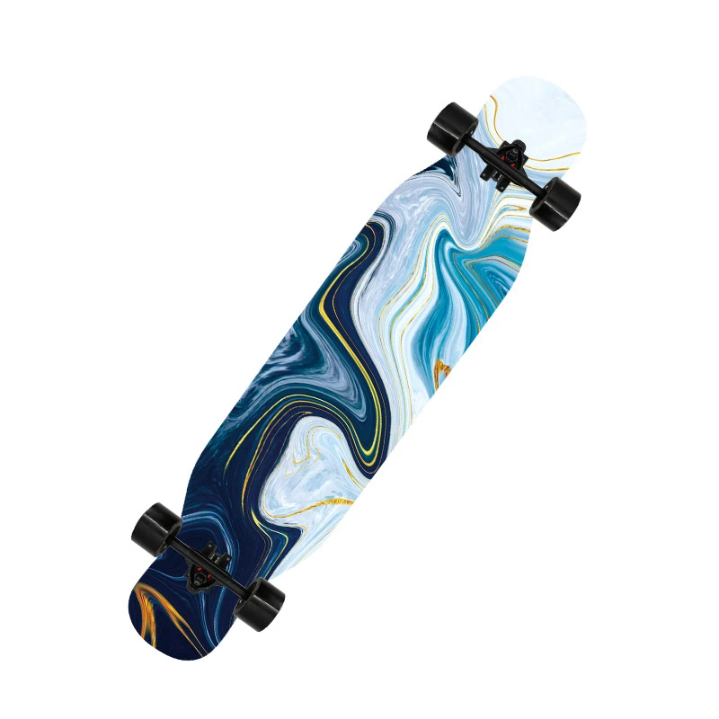 Longboard Dancing Board 42 pollici Double Dancing Skateboard Beginner Dancing Board All-round Brush Street Boys Girls Skateboard