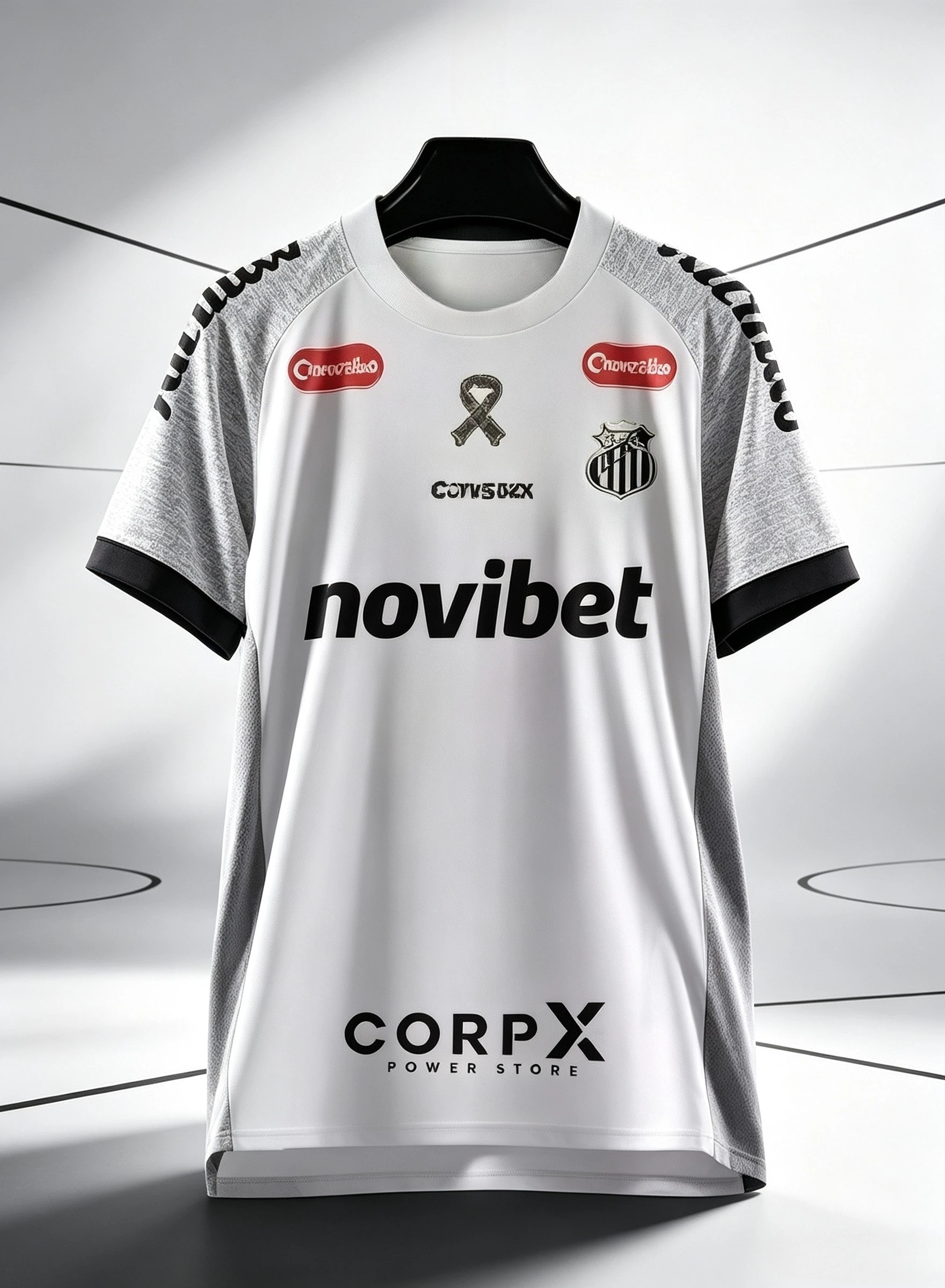 Sommer Neymar Jr. # 10 King of Football Trikot Y2K Weiß mit Goldakzenten, Oversized T-Shirt, Familien-Outfit für Sportbekleidung – Detail 2