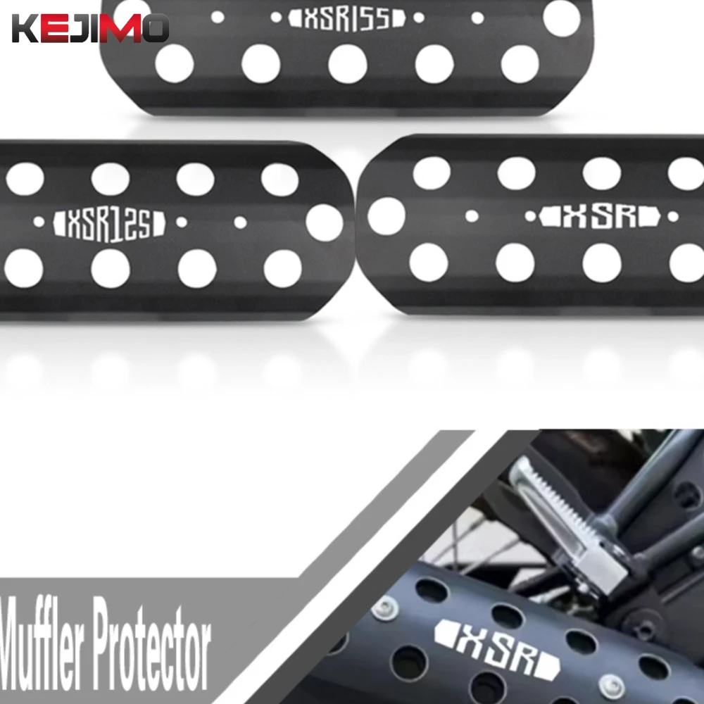 

Only Original Exhaust Pipe Protector Motorcycle FOR Yamaha XSR 155 XSR155 2019-2025 Heat Shield Cover Guard Anti-scalding Cover