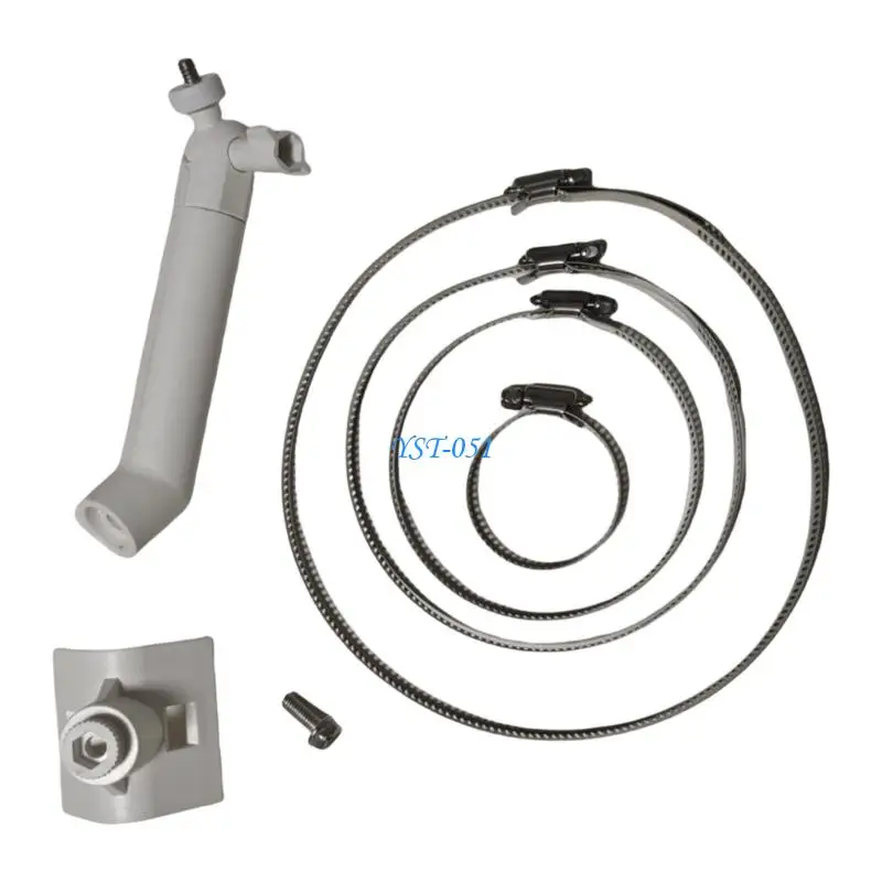 

E15A White photovoltaic power Device Wall Support Featuring Control For Sunlight