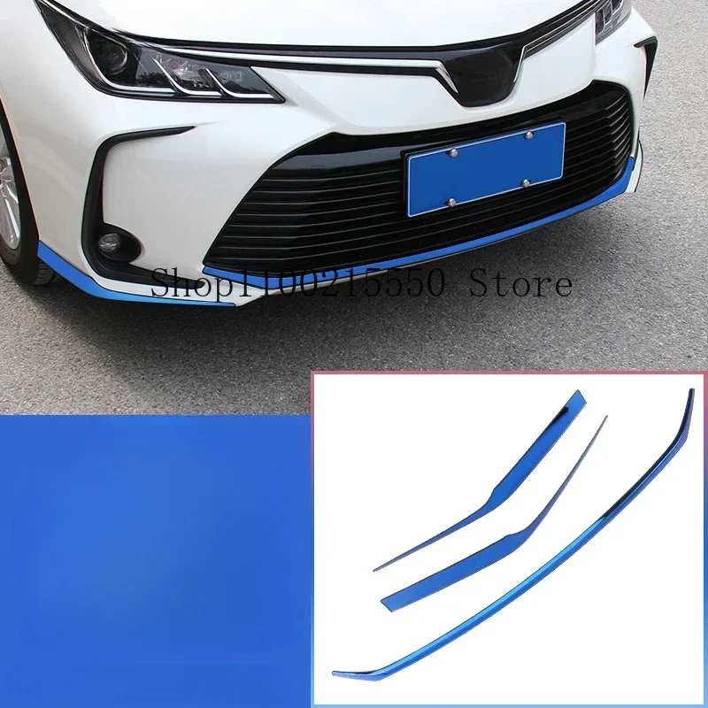 For Toyota Corolla 2019-2023 front bar front guard anti-friction trim special decoration Car accessories