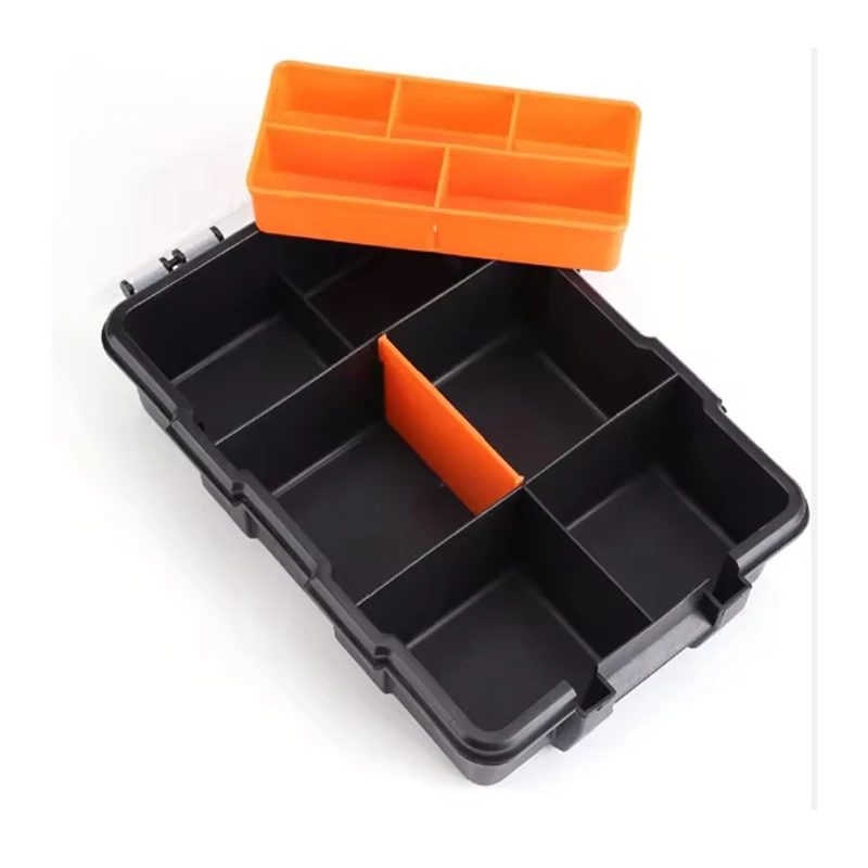 Matte Plastic Parts Box, Hardware Parts Box, Household Classification Screw Packaging Tool Parts Box