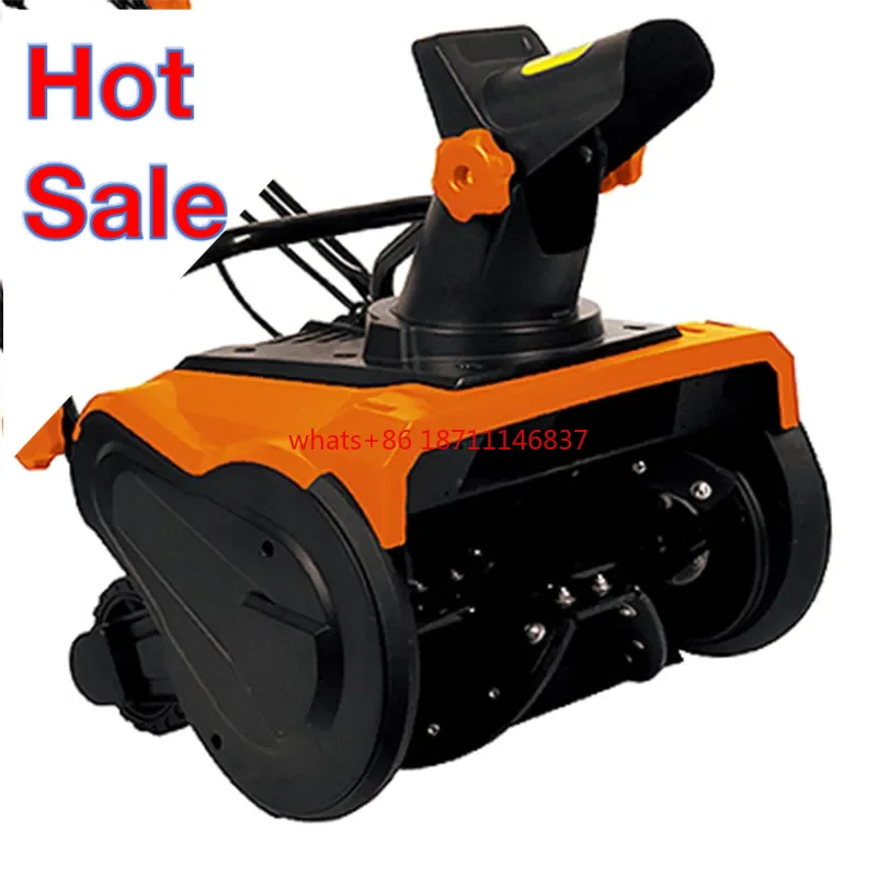 Vertak 1600W / 2000W hand mini snowplow snow removal machine portable chinese snow blower for europe and north american