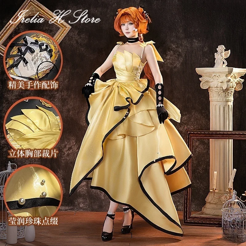 

Irelia H Store Reverse:1999 Sonetto Cosplay Costume Anime Ode to Poetry Sonetto dress for women Halloween Costumes