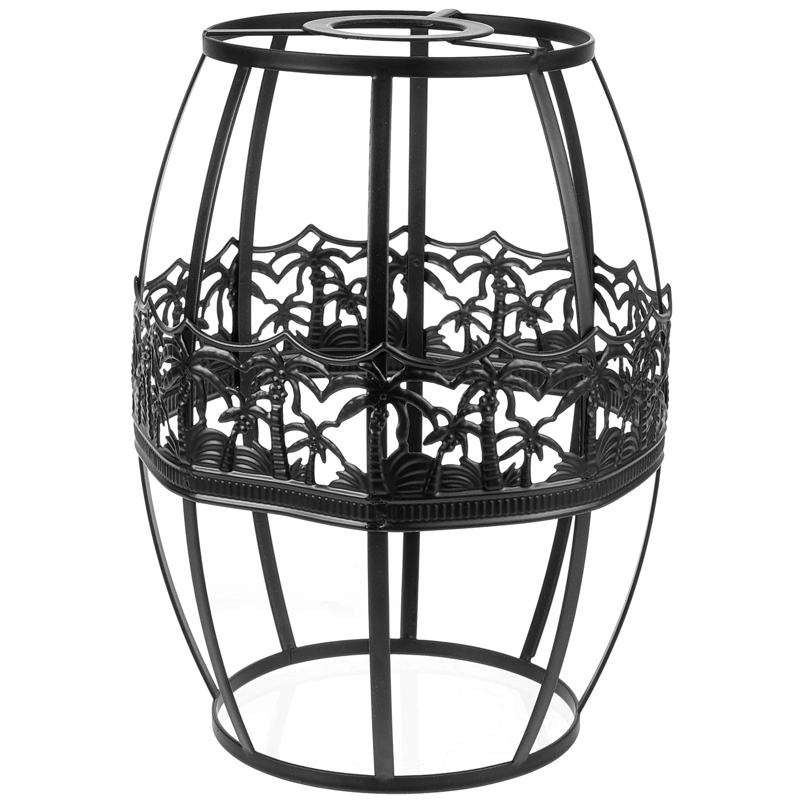 

Lamp Shade Hollow Metal Iron Wire Cage Guard Pendant Light Shades Home Kitchen Bar Industrial Style Decorative