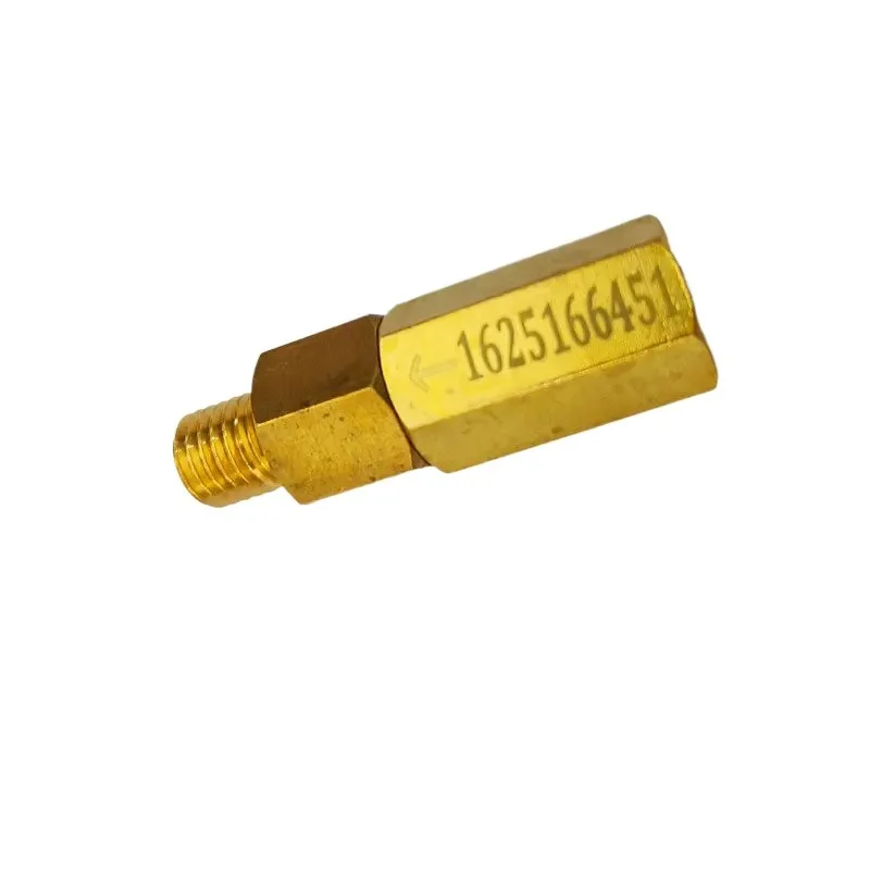 Screw air compressor all copper one-way valve 1 point 2 point tooth transparent check valve invisible