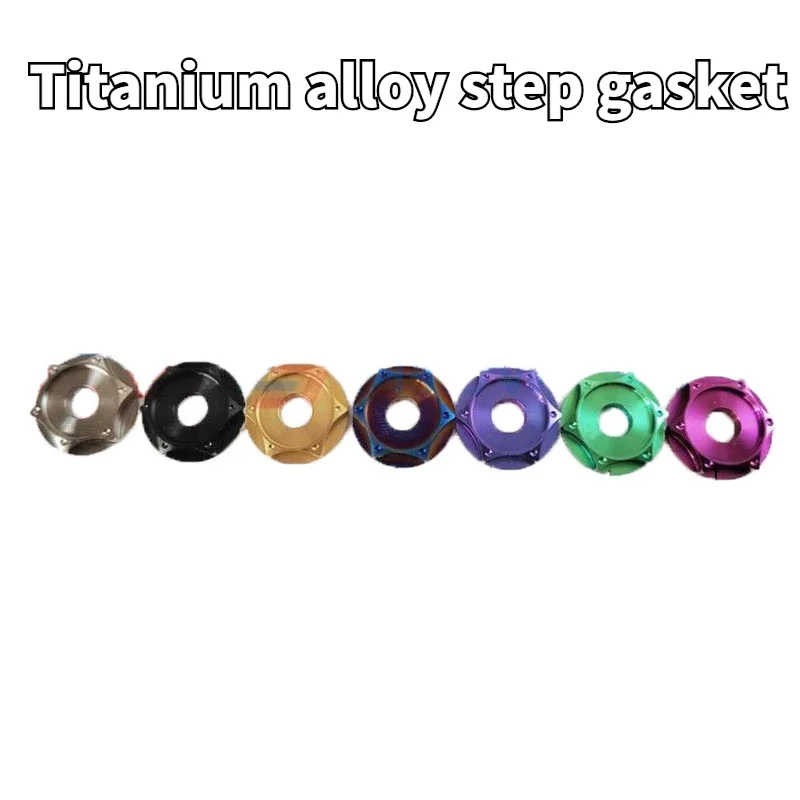 

Titanium Alloy Step Gasket Motorcycle Modified Universal Decoration M6 Gasket Calf