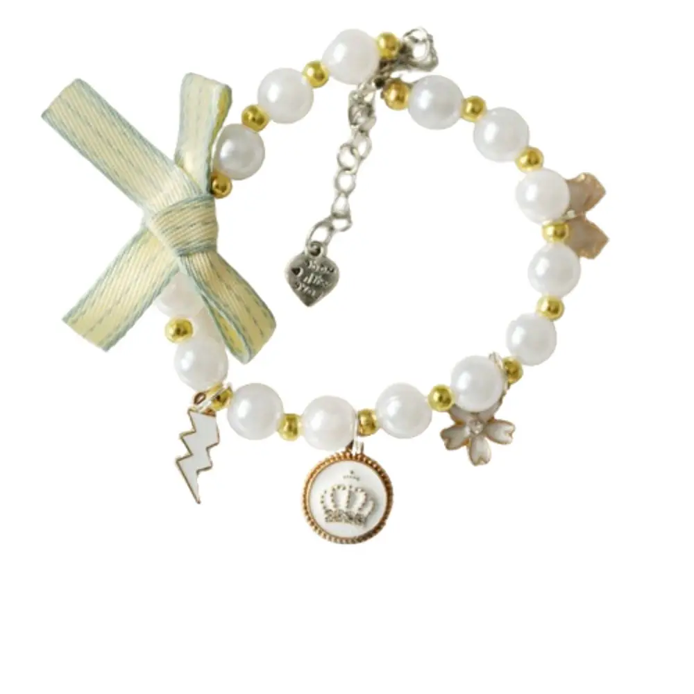 

Fashion Adjustable Pet Collar Sweet Decorations Cute Cat Pearl Necklace Pendant Dog Chain Cat Jewelry Pet Supplies