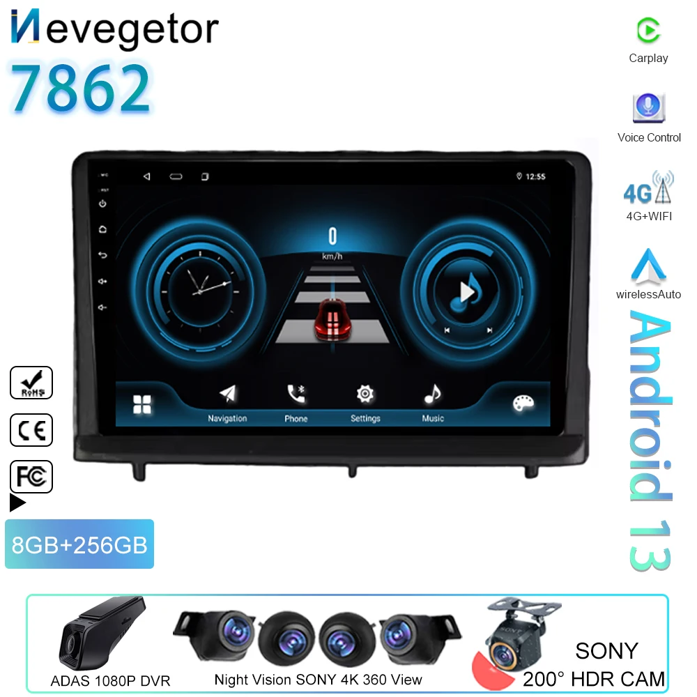 

Car Radio For Dongfeng Fengguang S560 Fengon 4G Android Auto Carplay GPS Navigation Multimedia Video Player WIFI BT No 2din DVD