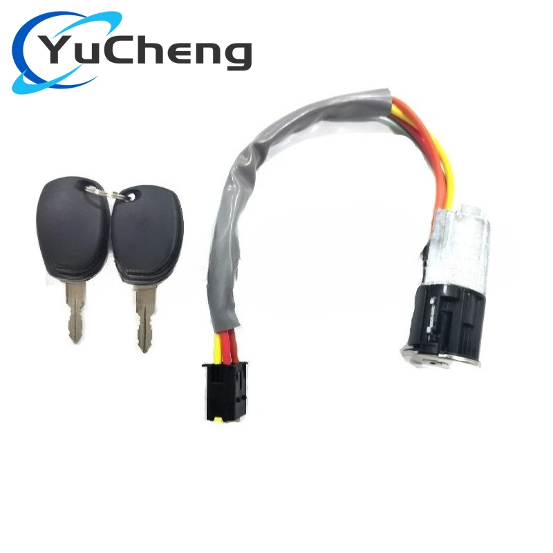 

487004353R новый замок зажигания рулевого управления для Renault DACIA Duster Lodgy Logan II MCV Sandero 12-16