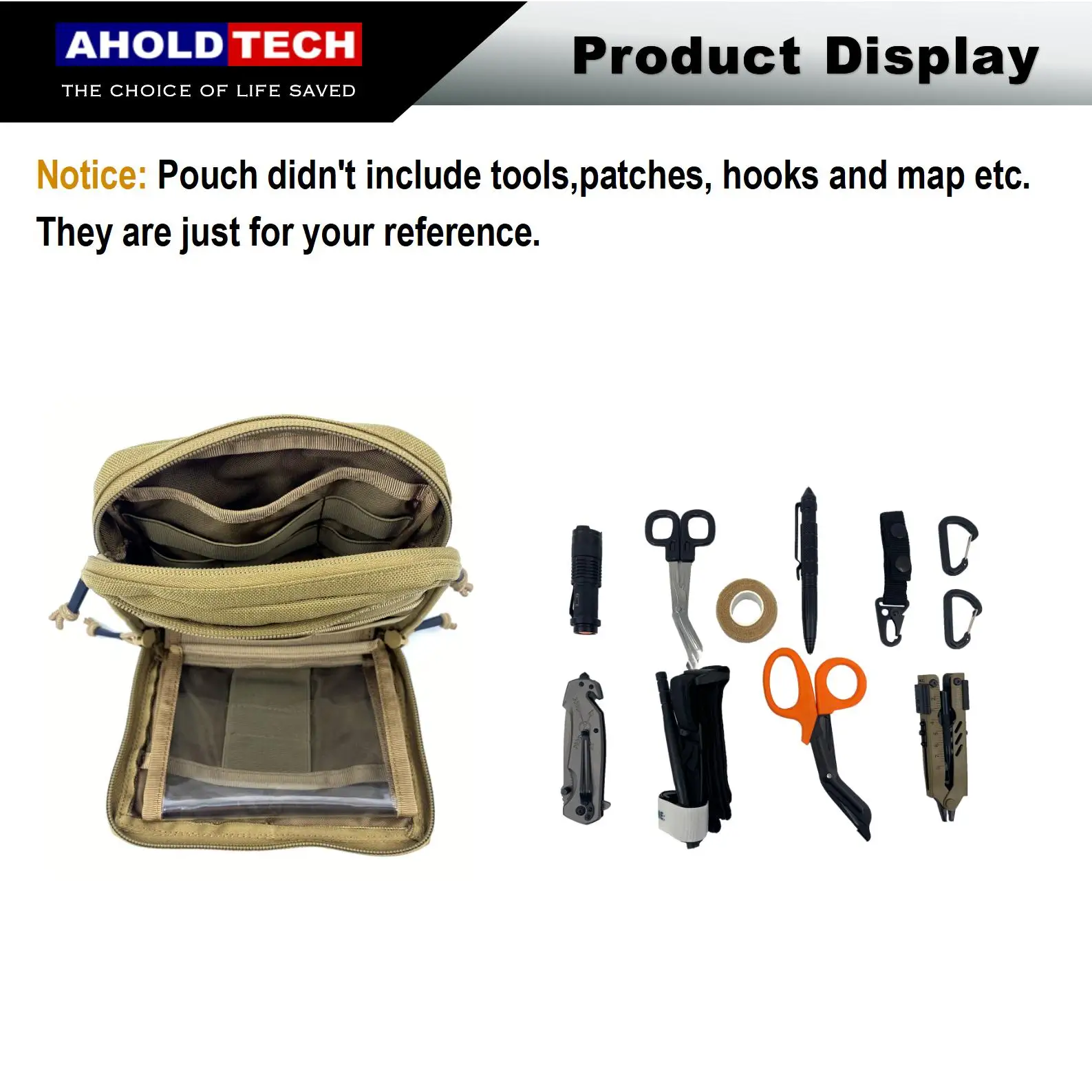 Tactical Medkit Molle Pouch Tool Map EDC Bag Military Outdoor Waist Pack Hunting Multifunction Emergency Accessories Pocket