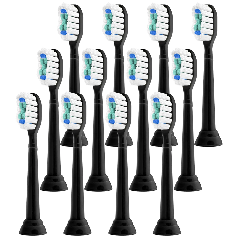 4/8/12/20 stuks vervangende opzetborstels compatibel met Philips Sonicare elektrische tandenborstel, tandenborstelkop met Dupont-haren