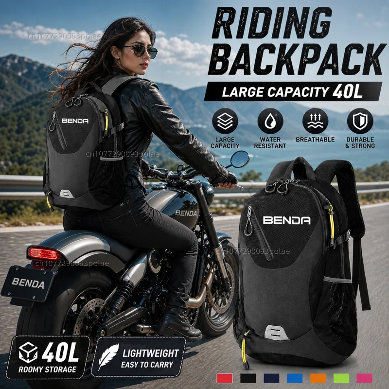 For Benda Chinchilla 300 450 Rock300 LFS700 LFC700 Rock 300 LFS LFC 700 Racing travel Men waterproof Backpack Bag Motorcycle Gif