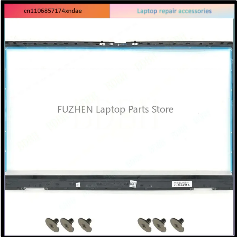 B D BH F For Inspiron 15 Pro 5510 5515 P106F LCD Back Cover 0CHFVW Bezel Hinges Palmrest Upper Cover 06P0TG Bottom Case