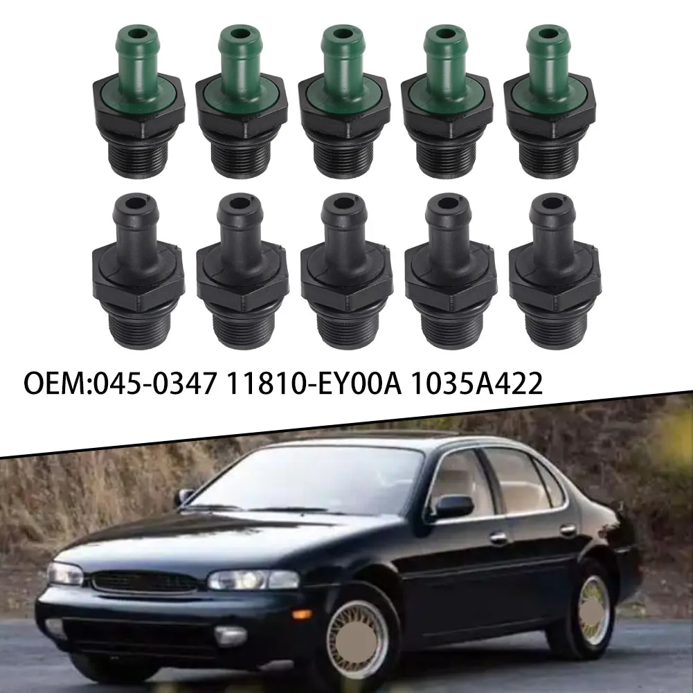 Set of 5 PVC Valves for Nissan and For Infiniti Models 2003-2009 Including Altima Maxima G35 QX4 QX56 OEM Number Matched