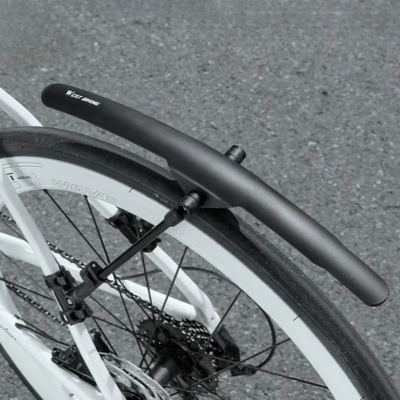 Quick Release 700C Bicycle Fenders Bracket Type Road Bike Mudguard Retractable Waterproof Mudguard Deformation Resistant Parts