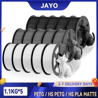 JAYO 3D PETG/ High Speed Matte PETG / PLA Classic Printer Filament 1.75mm 3D Printer Filament 5.5KG Neatly Wound PETG for 3D