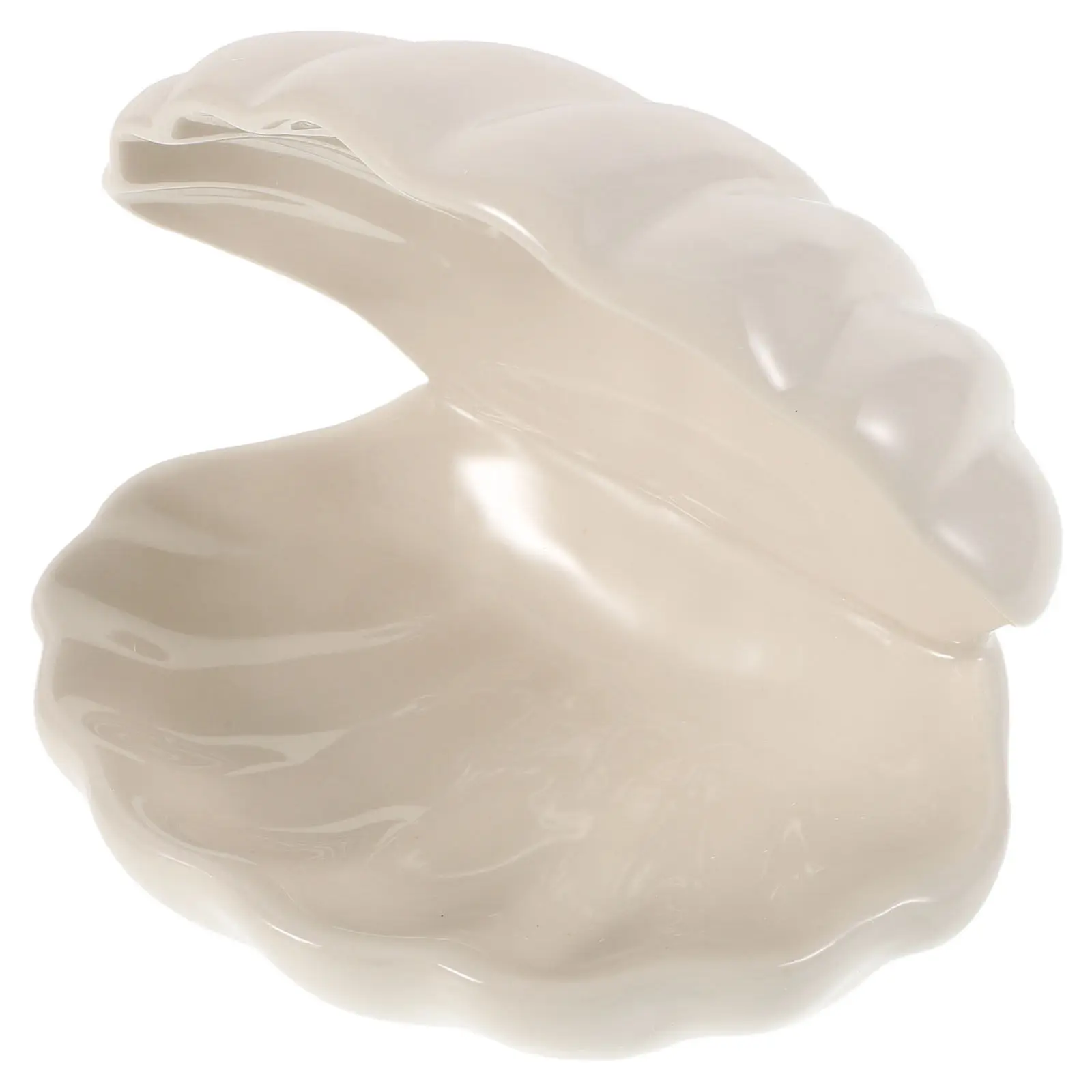 

Шкатулка для украшений в форме ракушки, маленькая керамическая коробочка для хранения колец, серег, мелочей, декоративная тарелка для туалетного столика