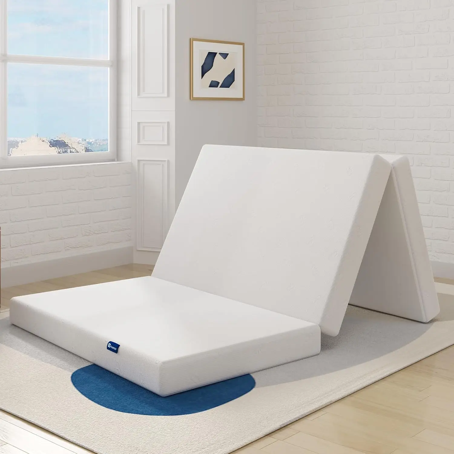 

Folding Mattress, 4 H Trifold Mattress, Twin Xl Folding Mattr For Indoors, Rv/Camper Van, Travel, Camping, Guest Room