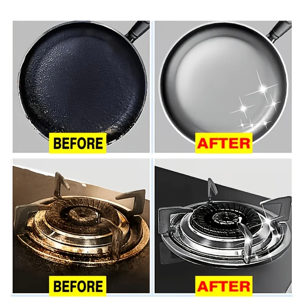 All-Metal Polishing Cream, Metal Repair Paste - Effective Chrome, Stainless Steel And Painted Metal Gloss Restoration Cream with view 6