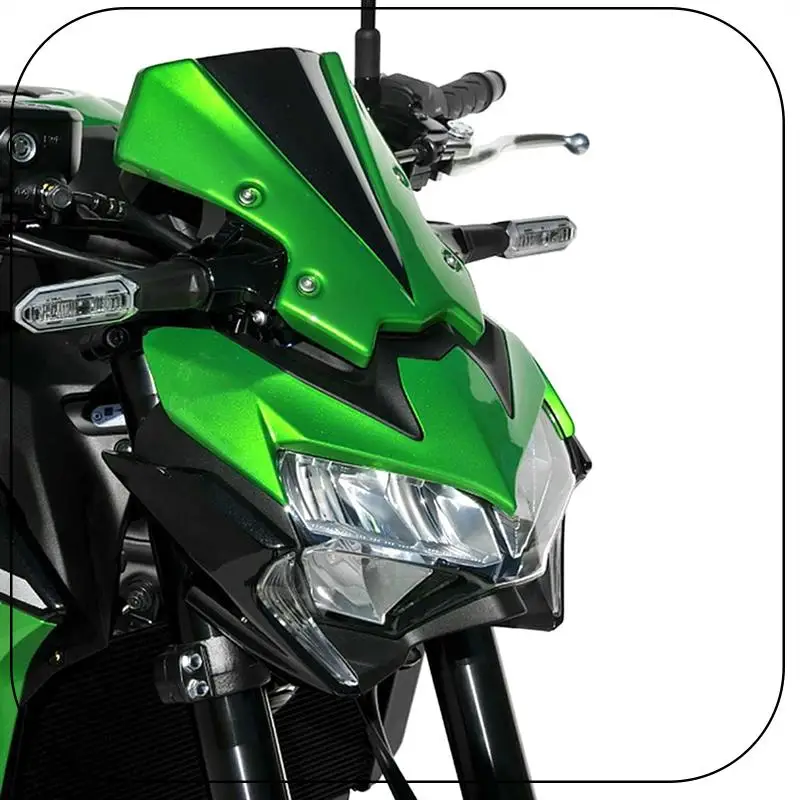 

ABNF!Motorcycle Front Windshield Screen Viser Visor Wind Deflectors Fairing For KAWASAKI Z650 Z900 2020-2022