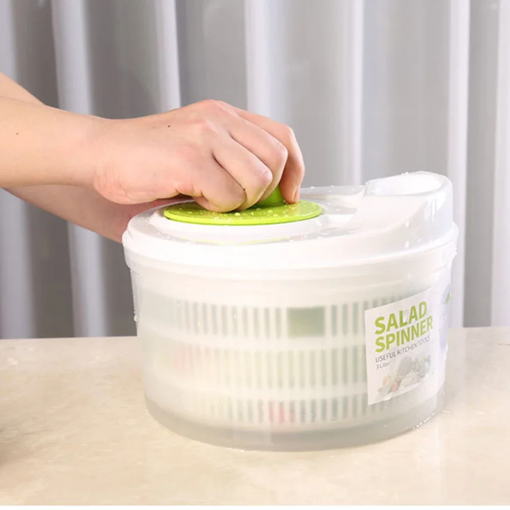 

Large Salad Spinner, Fruit and Vegetable Dryer, Vegetable and Lettuce Washer
