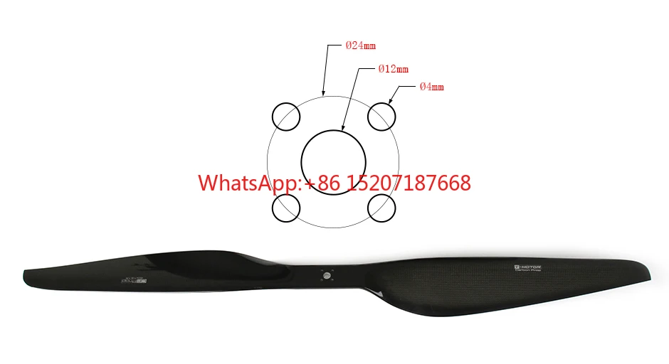 

Electric Paramotor Propeller G40 13.1 2blades Propeller for Big s