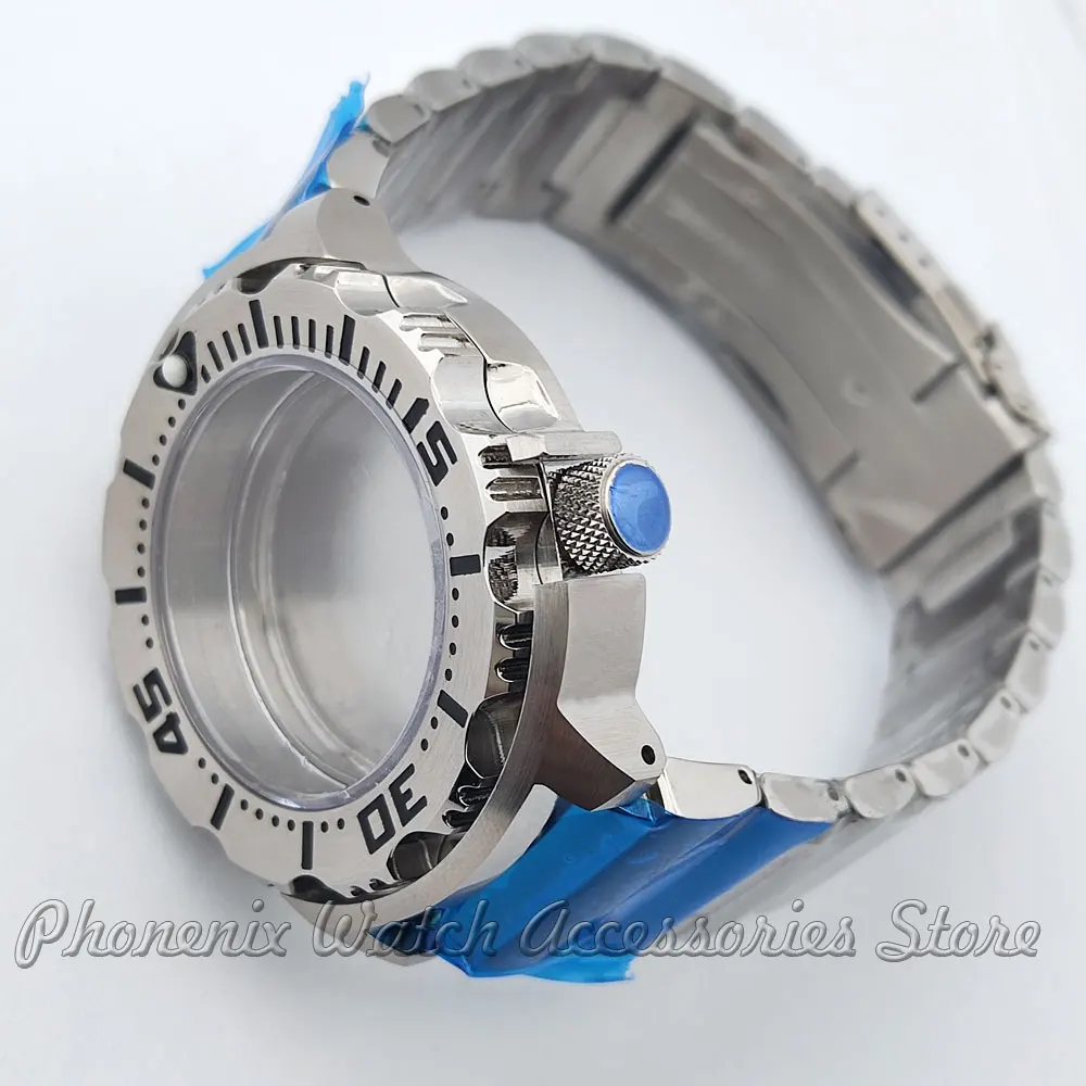 42mm case nh series 35 36 case stainless steel sapphire glass 42mm case and Strap watch accessories watch case ﻿