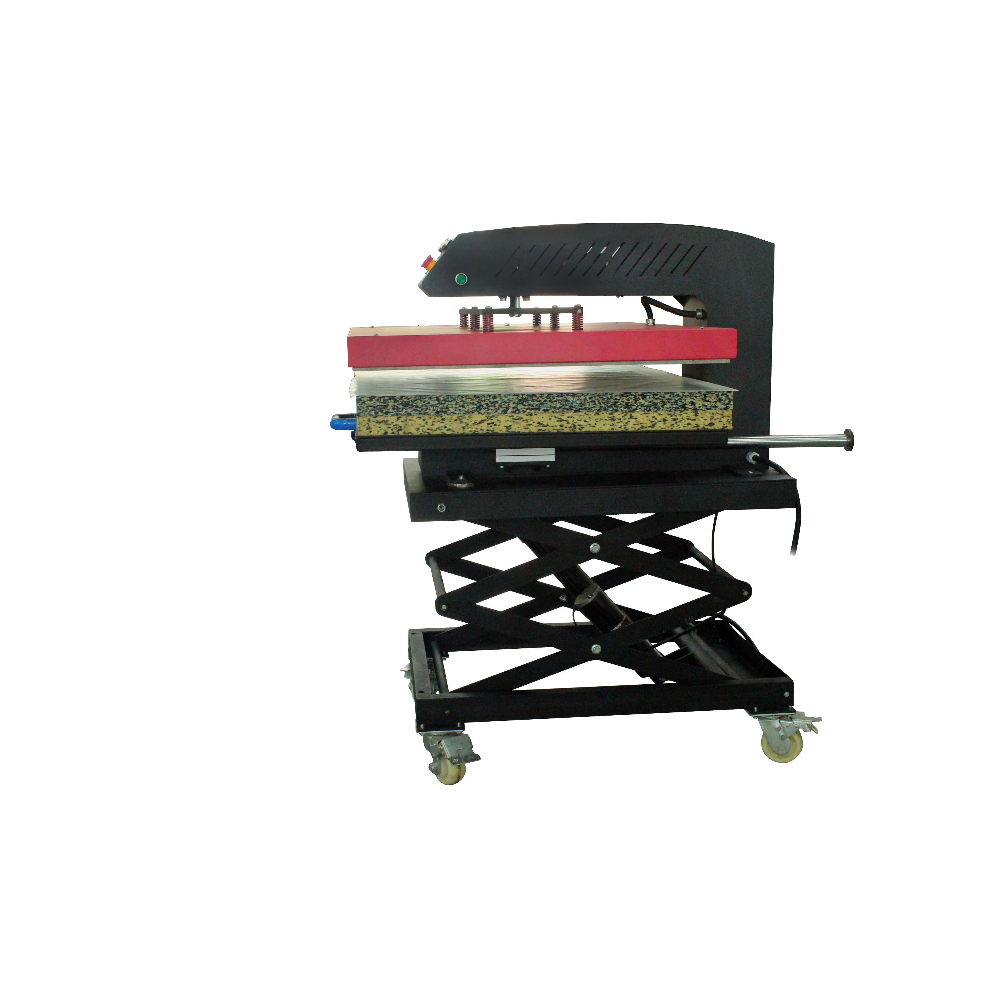 24x31 30x41 31x40 Adjustable tripod large format electric tshirt printing heat press machine with slide out drawer