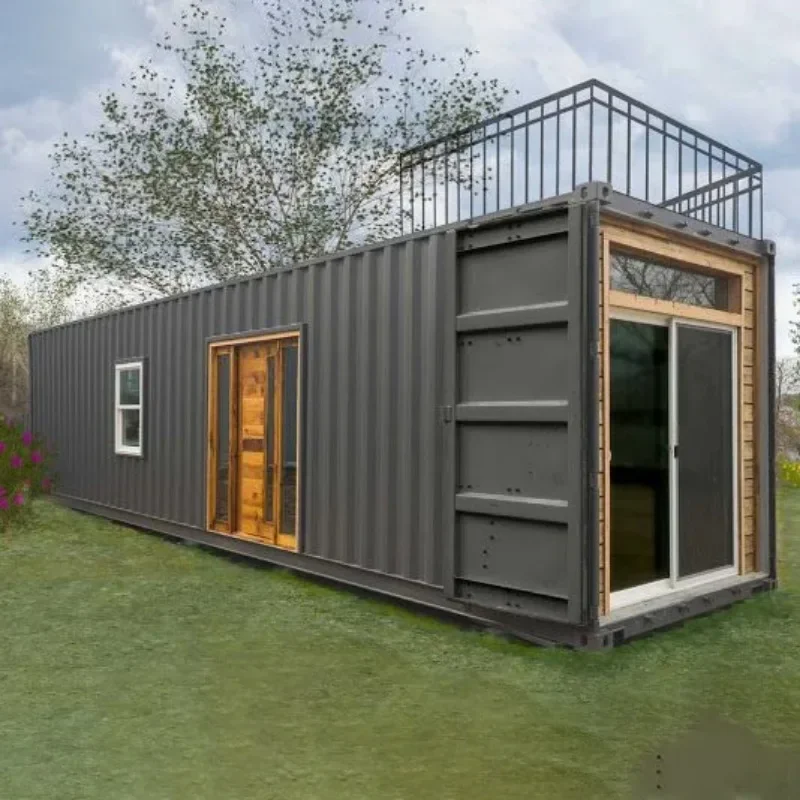 YG Furnished Steel Structure Prefabricated Luxury Tiny House Modular Modern Design Prefab Modified Shipping Container House