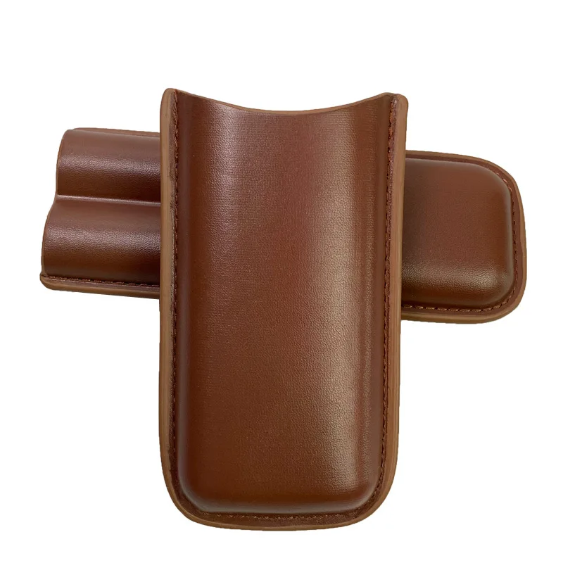 

Элегантный кожаный мундштук — компактная дорожная трубка с контролем влажности