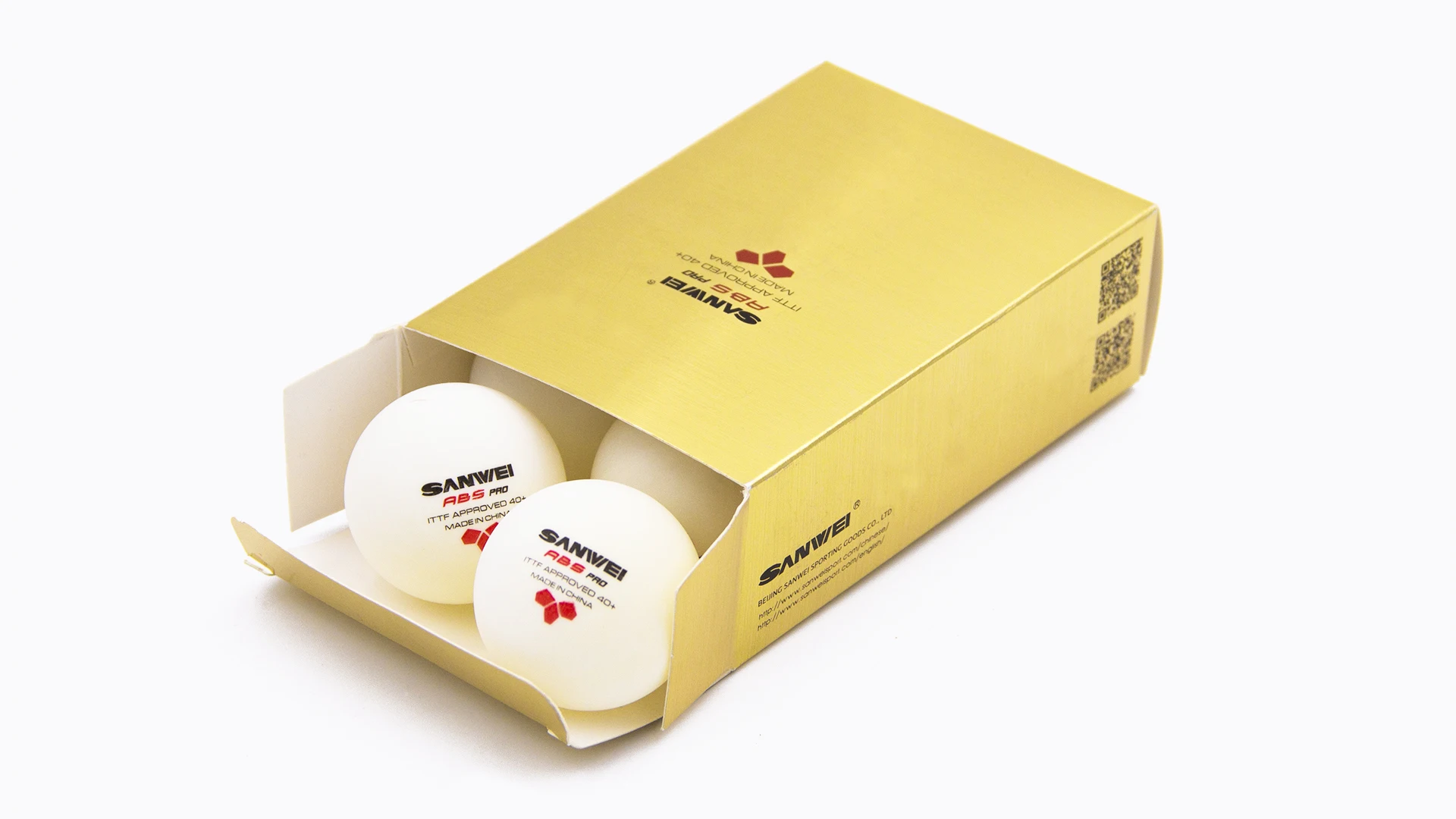 SANWEI ABS PRO Table Tennis Ball 3 stars 6pcs