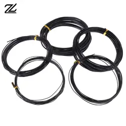 Total 5m (Black) Bonsai Wires Anodized Aluminum Bonsai Training Wire With 4 Sizes (1.0 Mm,1.5 Mm,2.0 Mm 2.5mm )