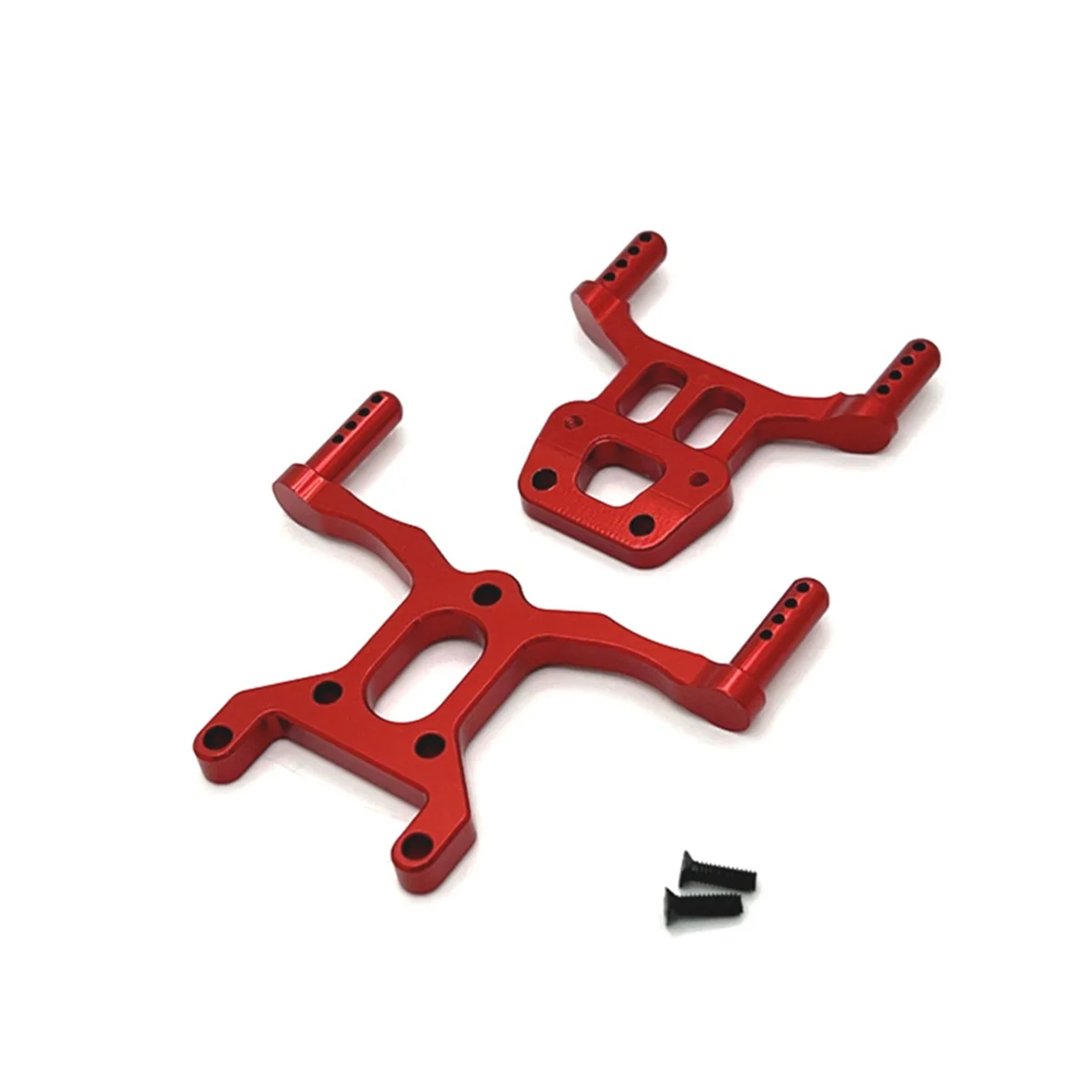 IINBD-Front and Rear Shell Pillars Kit For WLtoys 1/14 144018 Red