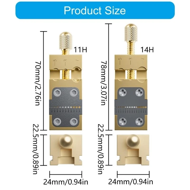 مشاهدة مشابك Clamps Clamps Clamps Vices Clamps for Watch Repairing Holding Watch .y5ga
