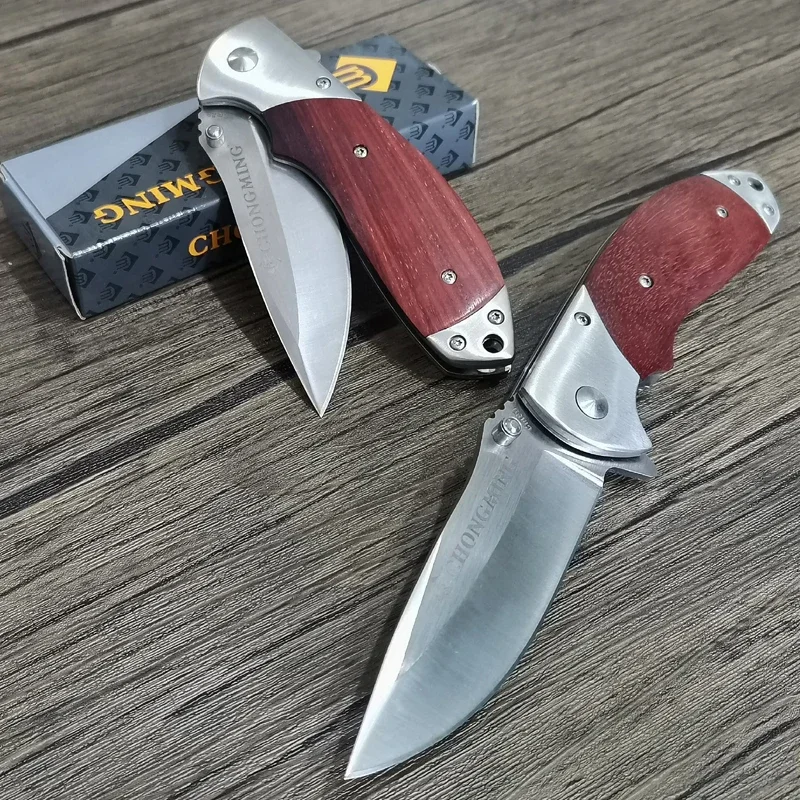 

7.82'' Pocket Knife Survival Tactical Folding Knife High Hardness Outdoor Camping Hiking Hunting Knives Self-defense Tool