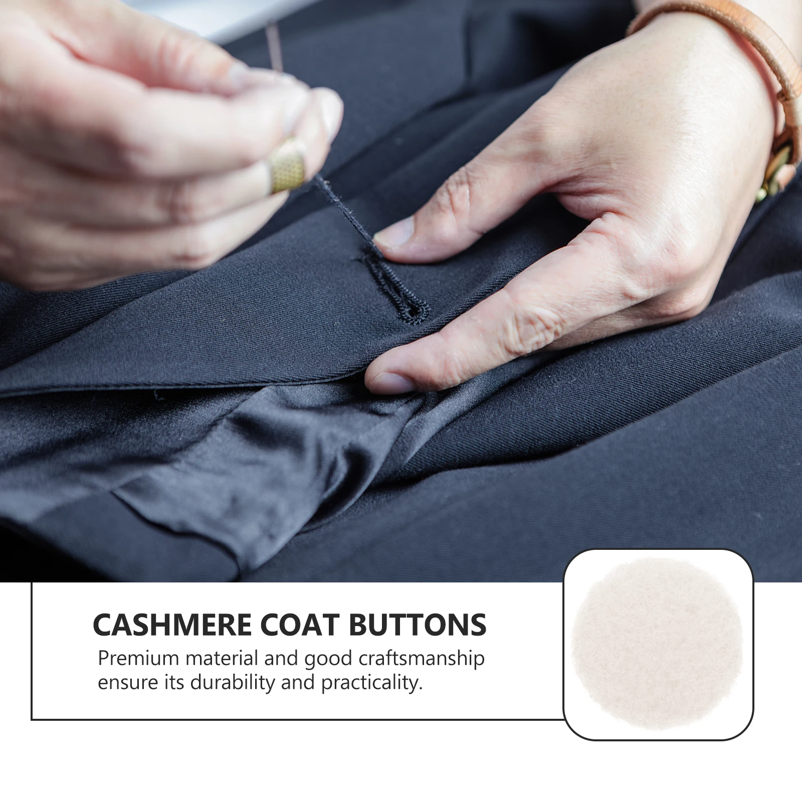 

50pcs Round For Diy Clothing Decorations Replacement Buckles Coat Sewing Buttons Clothing Buttons Overcoat Fasteners