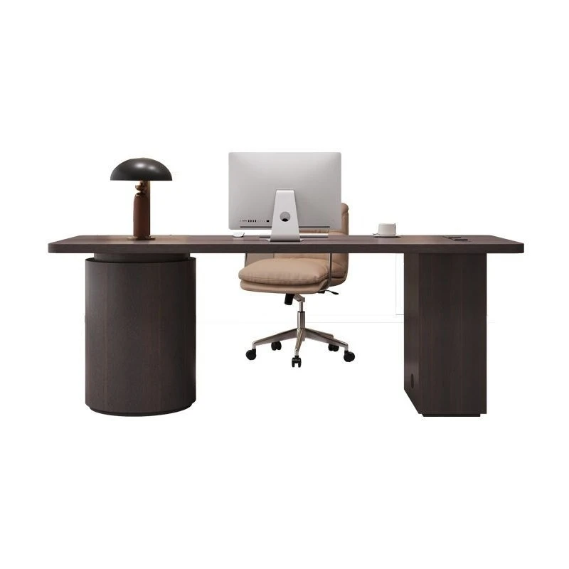 

LH Minimalist Drawer Against Wall Living Room Long Desk Consultation Reception Desk