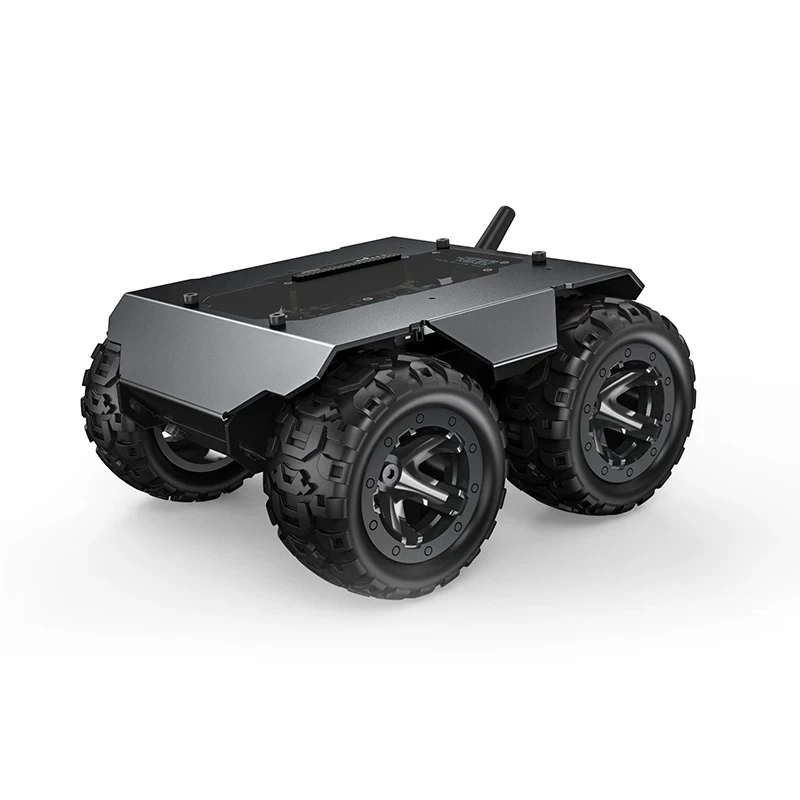 Expandable four-wheel drive trolley chassis metal mobile robot ESP32 lower computer