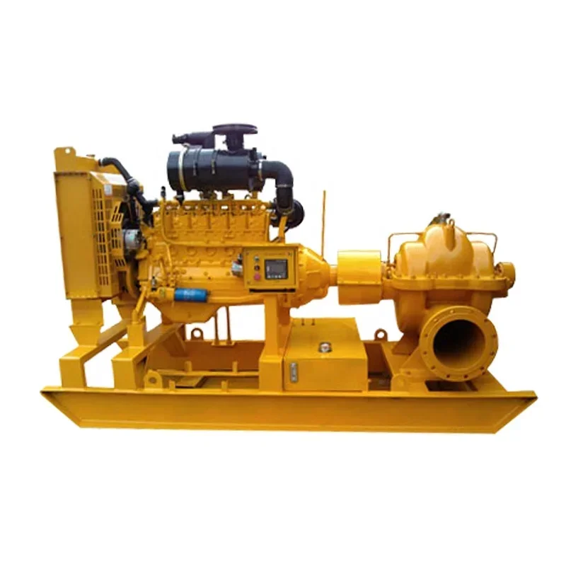 1000 m3/h Diesel Engine Driven Big Flow Rate Water Pump For Power Station