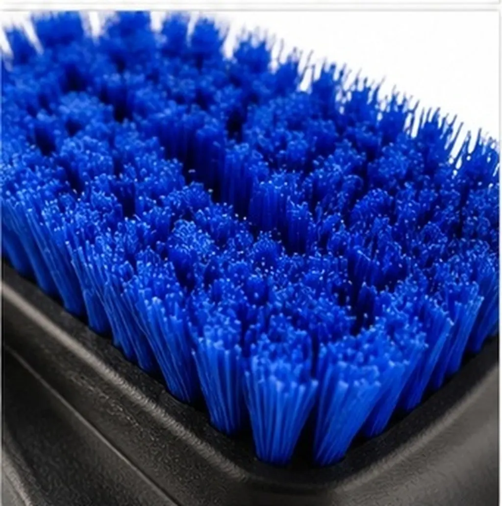 3Pcs Dense Soft Car Tire Brush Wheel Rim Cleaner Detailing Tool for Deep Cleaning Hubs Crevices Wheels Tires Auto Washing