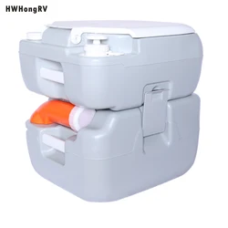 Camping RV Portable Toilet Outdoor RV Cassette Caravan RV Marine Camper Portable Travel Toilet One Piece Wall Mounted Chinese