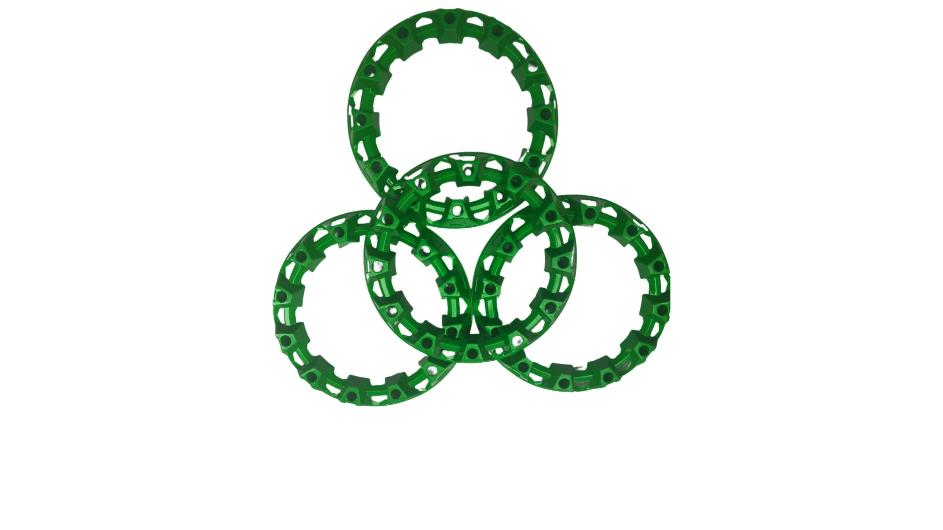 

ATV Quad Wheel Dune Buggy Модификация Аксессуары 10-дюймовые колеса Пластиковый декоративный чехол Красочный защитный чехол 4 шт. Зеленый