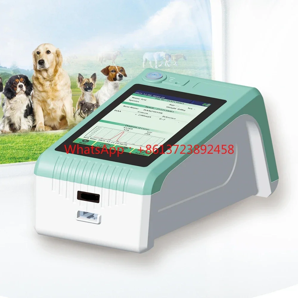 

Upgrade Mini Automatic Progesterone Pet Vet Veterinary Hormone Rapid Test Poct Fluorescence Immunoassay Quantitative Analyzer