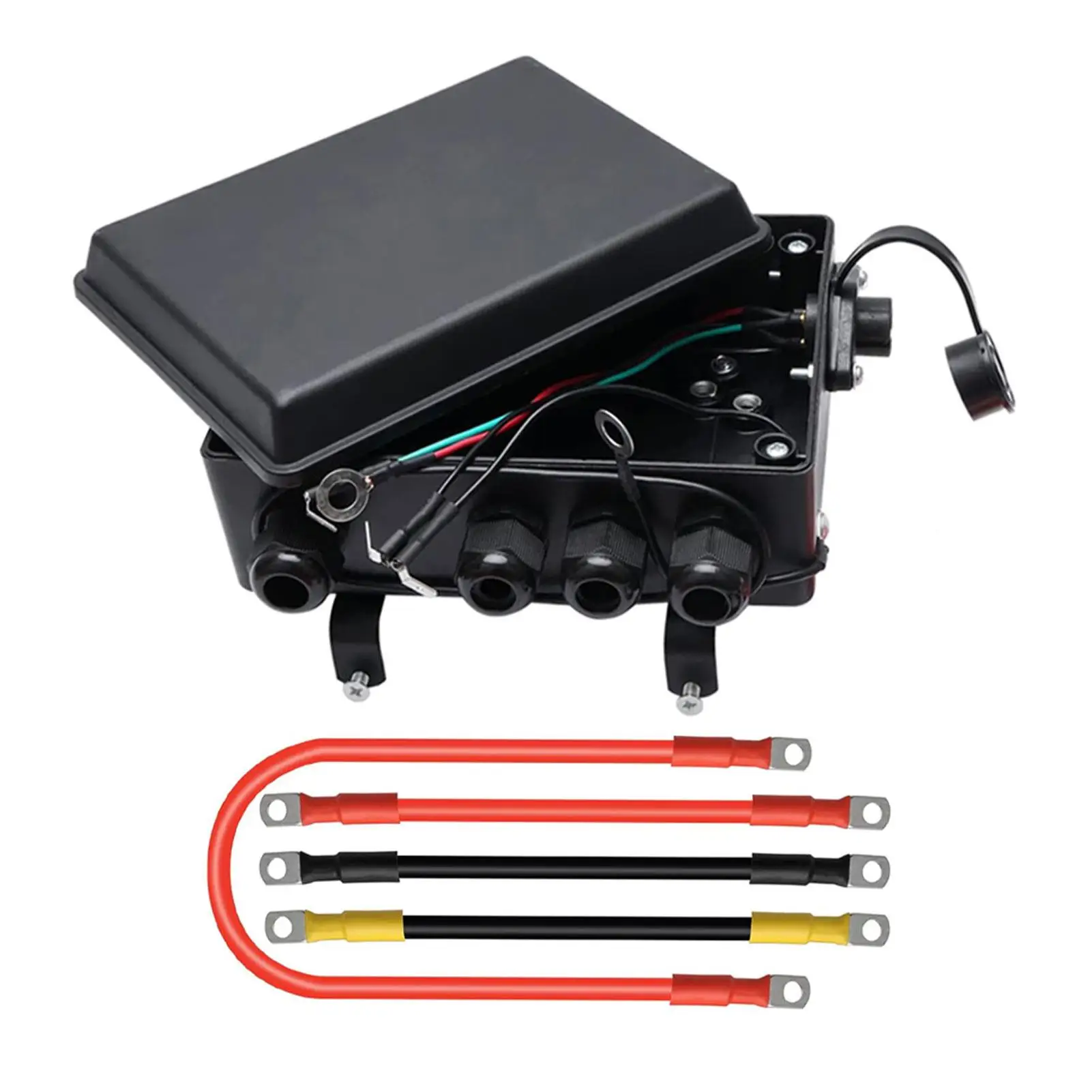 

12V Winch Solenoid Control Contactor Pre-Wired Box for 8000-17000 Electric ATV UTV Winches Contactor Easy