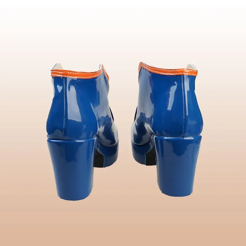 Anime JoJos Bizarre Adventure Pannacotta Fugo Cosplay Schuhe PU Leder Schuhe Cosplay Prop Halloween Stiefel Nach Maß