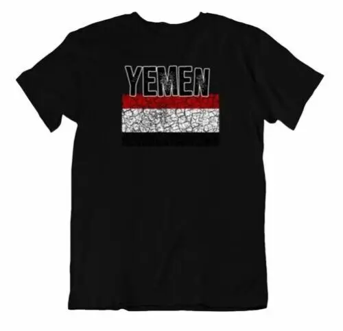 Flagge T-Shirt Jemen Mode Country Andenken Geschenk Pride Logo