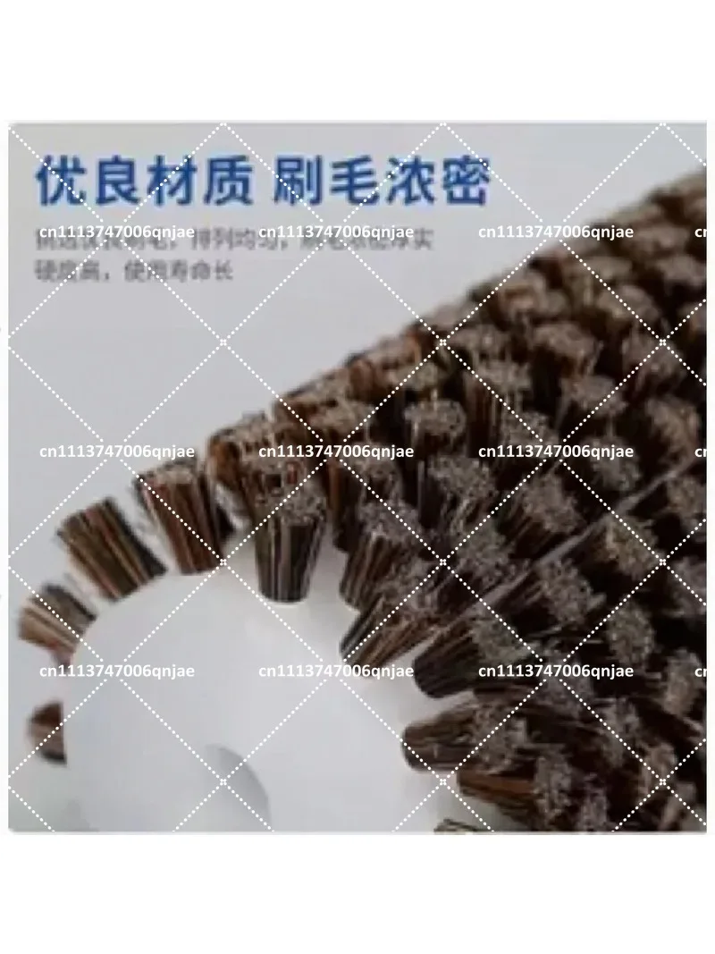 Ski Snowboard Waxing Roller Brush Set 30cm Nylon Horse Hair Copper Wire Roto Brush for Skiing Equipment