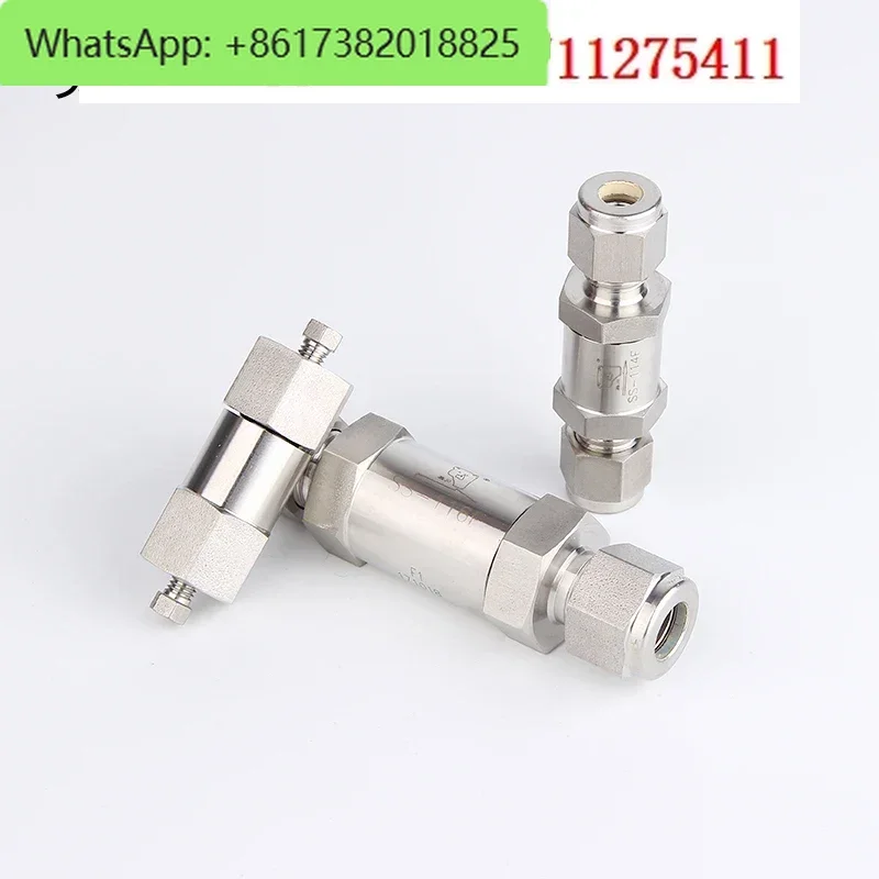 316  check valve ferrule  check valve straight-through check valve ferrule joint